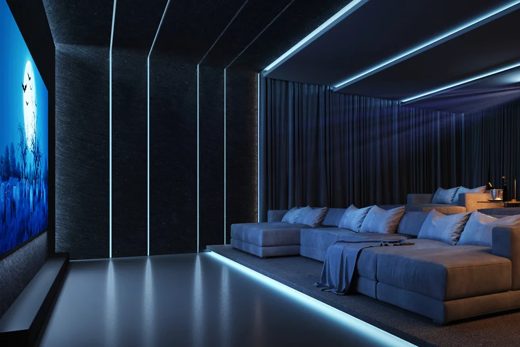 Home Theater Lighting - Smart Life Integration