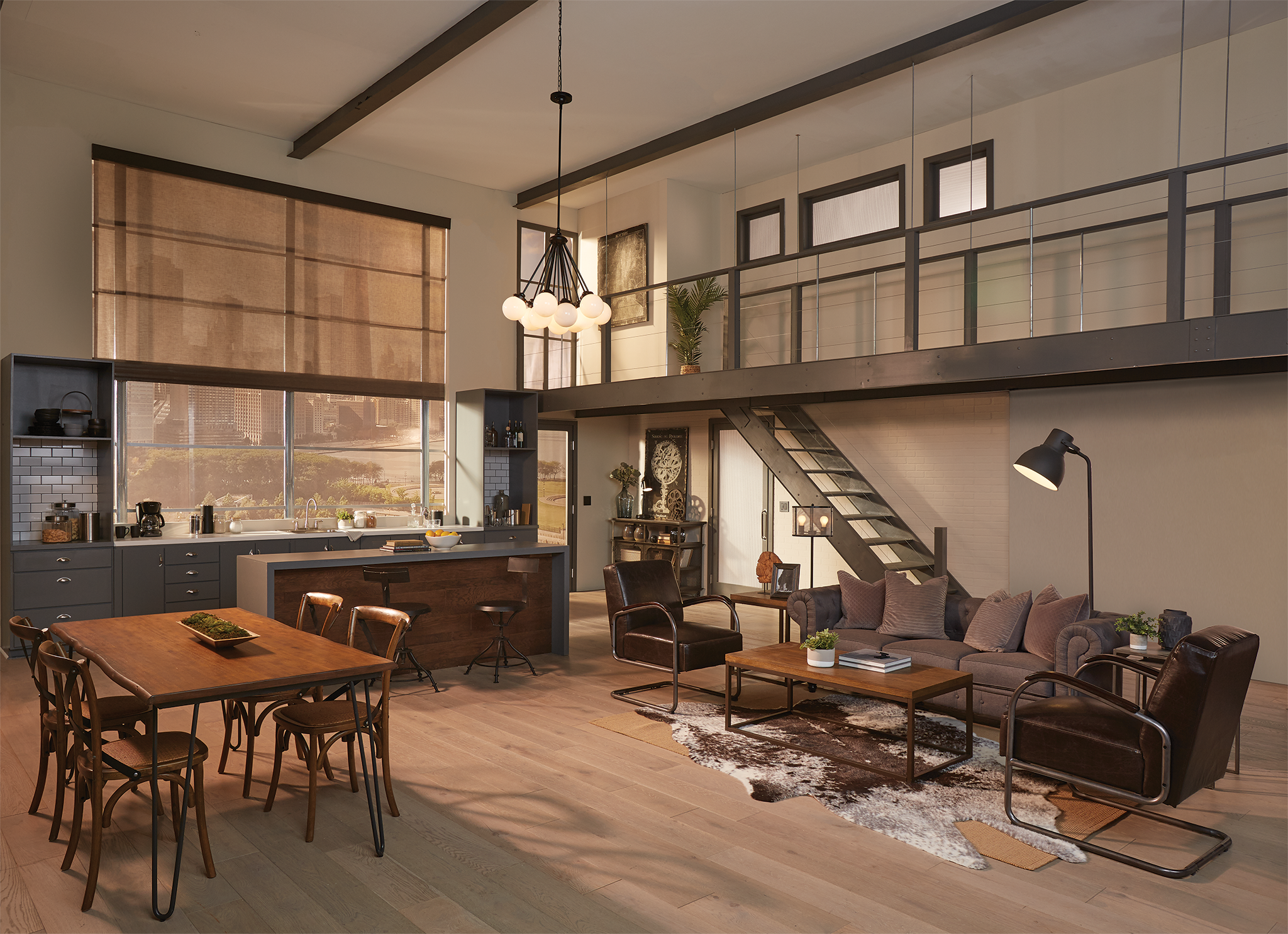 Smart Lighting Loft - Smart Life Integration